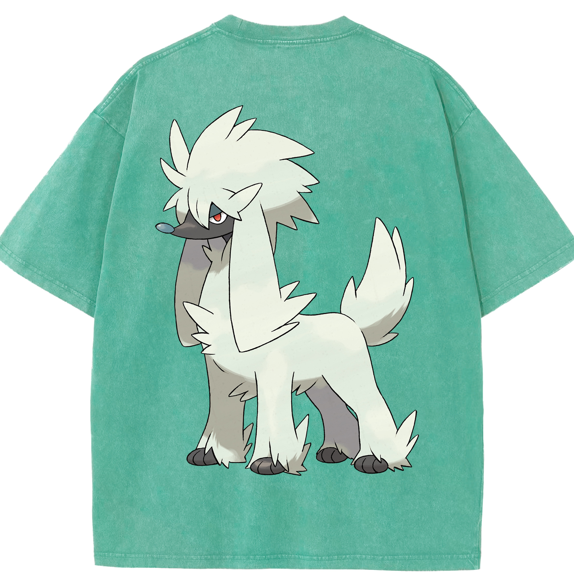 （画像用） ポケットモンスター Pokémon 綿100% ヴィンテージ風 半袖Tシャツ（背面プリント）